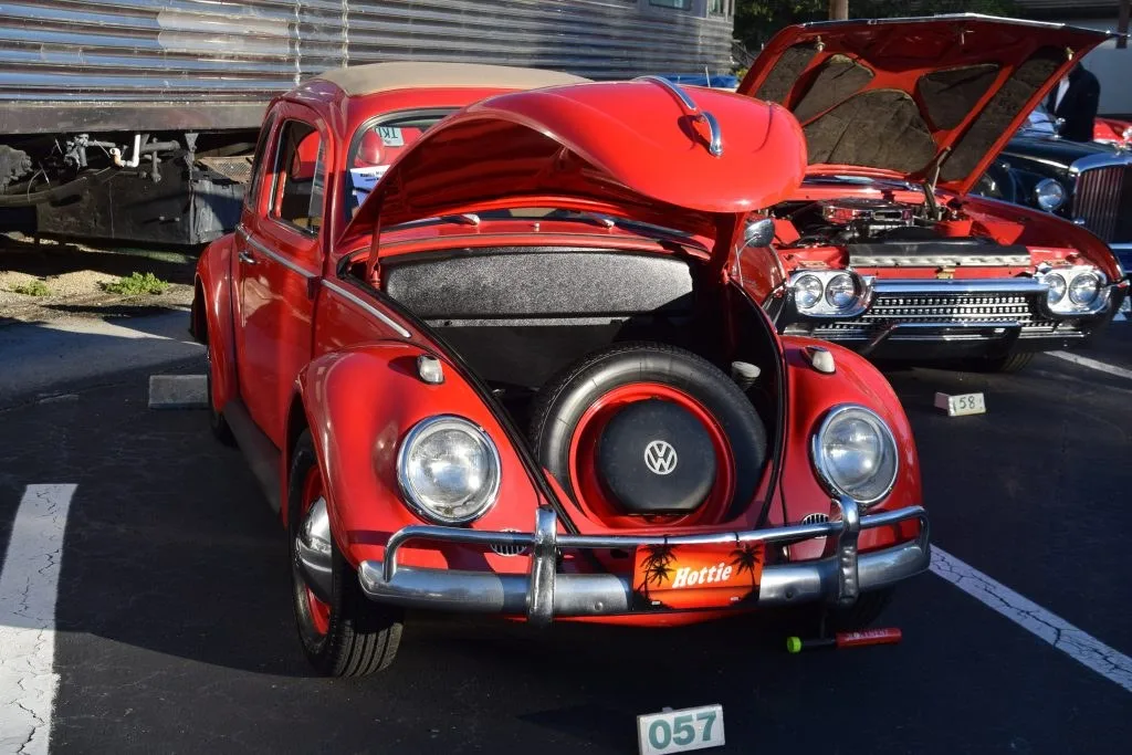 Red VW Beetle