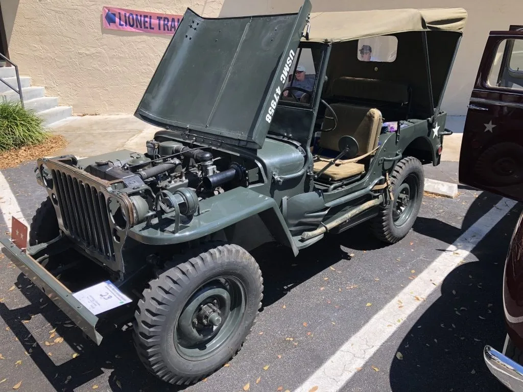 Vintage military Jeep