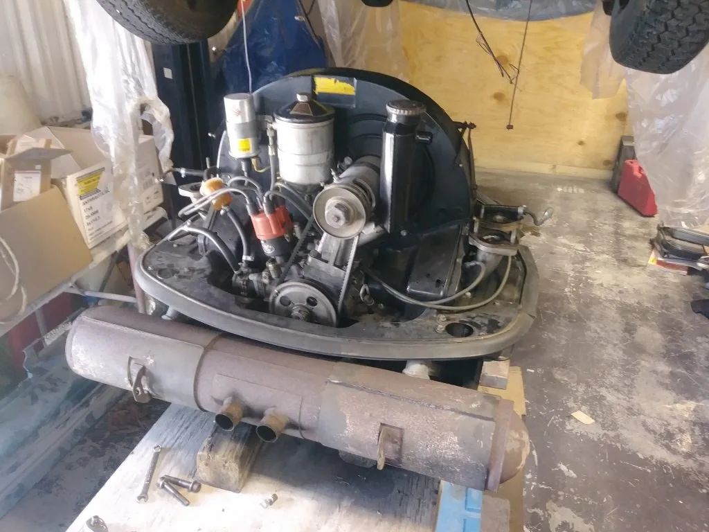 Air-cooled VW engine
